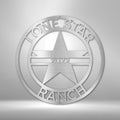 Personalized Star Decor Sign with Middle Line | Farmhouse World