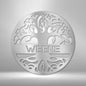 Personalized Tree of Life Metal Sign Wall Art | Farmhouse World