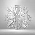 Personalized Windmill Steel Sign | Farmhouse World