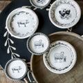 Pig Paper Plates - Dinner & Salad Dessert Sizes - 16 Pack | Farmhouse World