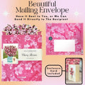 Pop-Up Flower Bouquet Greeting Card - Cherry Blossom | Farmhouse World