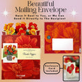 Pop-Up Flower Bouquet Greeting Card - French Poppies | Farmhouse World