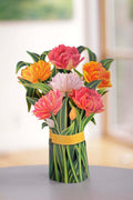 Pop-Up Flower Bouquet Greeting Card - Murillo Tulips | Farmhouse World
