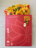 Pop-Up Flower Bouquet Greeting Card - Sunflowers | Farmhouse World