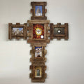 Eucalyptus Wood 3 Piece Wall Photo Frame Collage | Farmhouse World