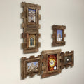 Eucalyptus Wood 3 Piece Wall Photo Frame Collage | Farmhouse World