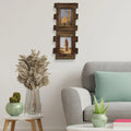Reclaimed Wood Double Photo Wall Frame | Farmhouse World