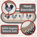 Roosters Table Runner | Farmhouse World