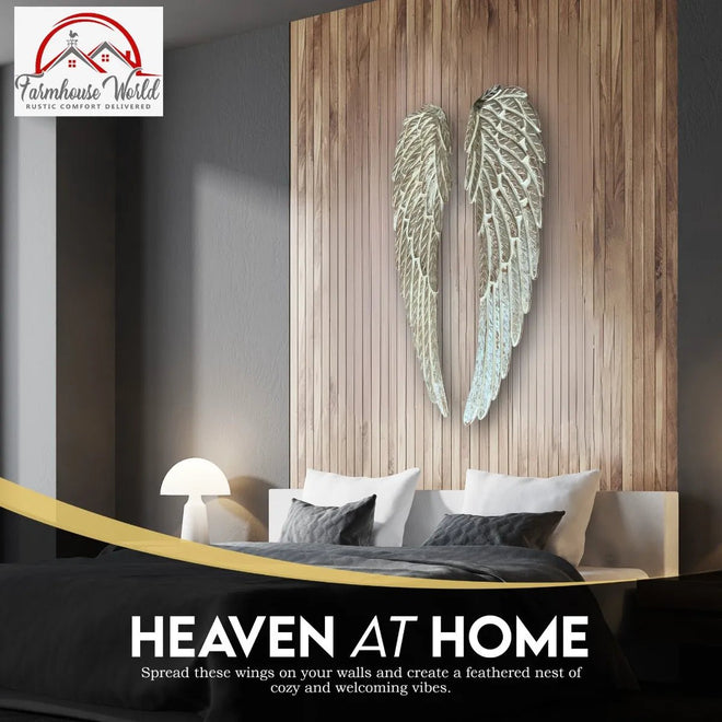 Rustic Angel Wings | Farmhouse World