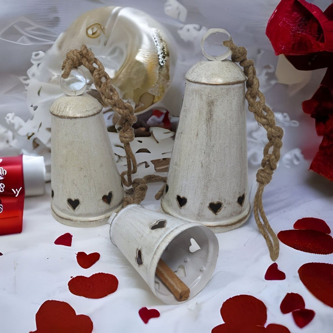Rustic Elegant Wedding Bells: Set of 3 | Farmhouse World