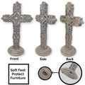 Rustic Tabletop Wooden Cross - San Miguel | Farmhouse World