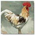 Sir Crowlington Rooster Gallery Wrapped Canvas Wall Art - 5" to 48" Sizes | Farmhouse World