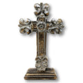 Standing Crosses for Table Decor | Handcarved Wood Cross Perfect for Christian Home Decor | Farmhouse World