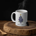 Texas Coffee Cup - Merry Texmas Bluebonnet Christmas Tree Ceramic Mug | Farmhouse World