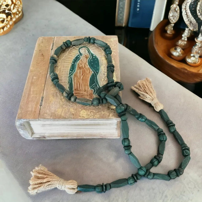 Virgin of Guadalupe Bible Box | Farmhouse World