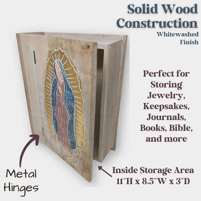 Virgin of Guadalupe Bible Box | Farmhouse World