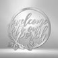 Welcome to our Porch Metal Sign | Farmhouse World