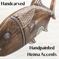 Wood Amberjack Fish | Farmhouse World