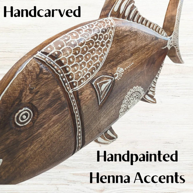 Wood Amberjack Fish | Farmhouse World