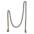 Wooden Bead Garland - Silver or Gold | Farmhouse World