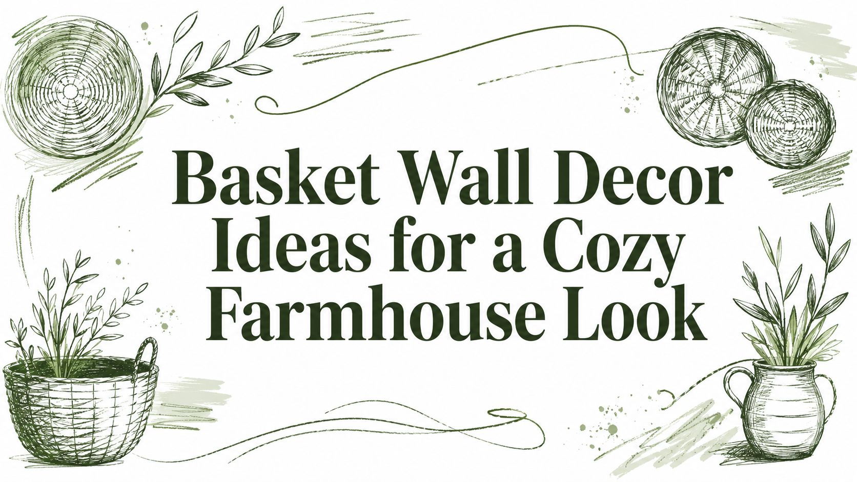 Basket Wall Decor Ideas for a Cozy Farmhouse Look