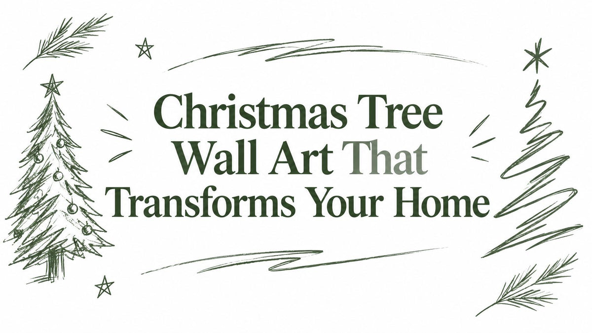 Christmas Tree Wall Art That Transforms Your Home