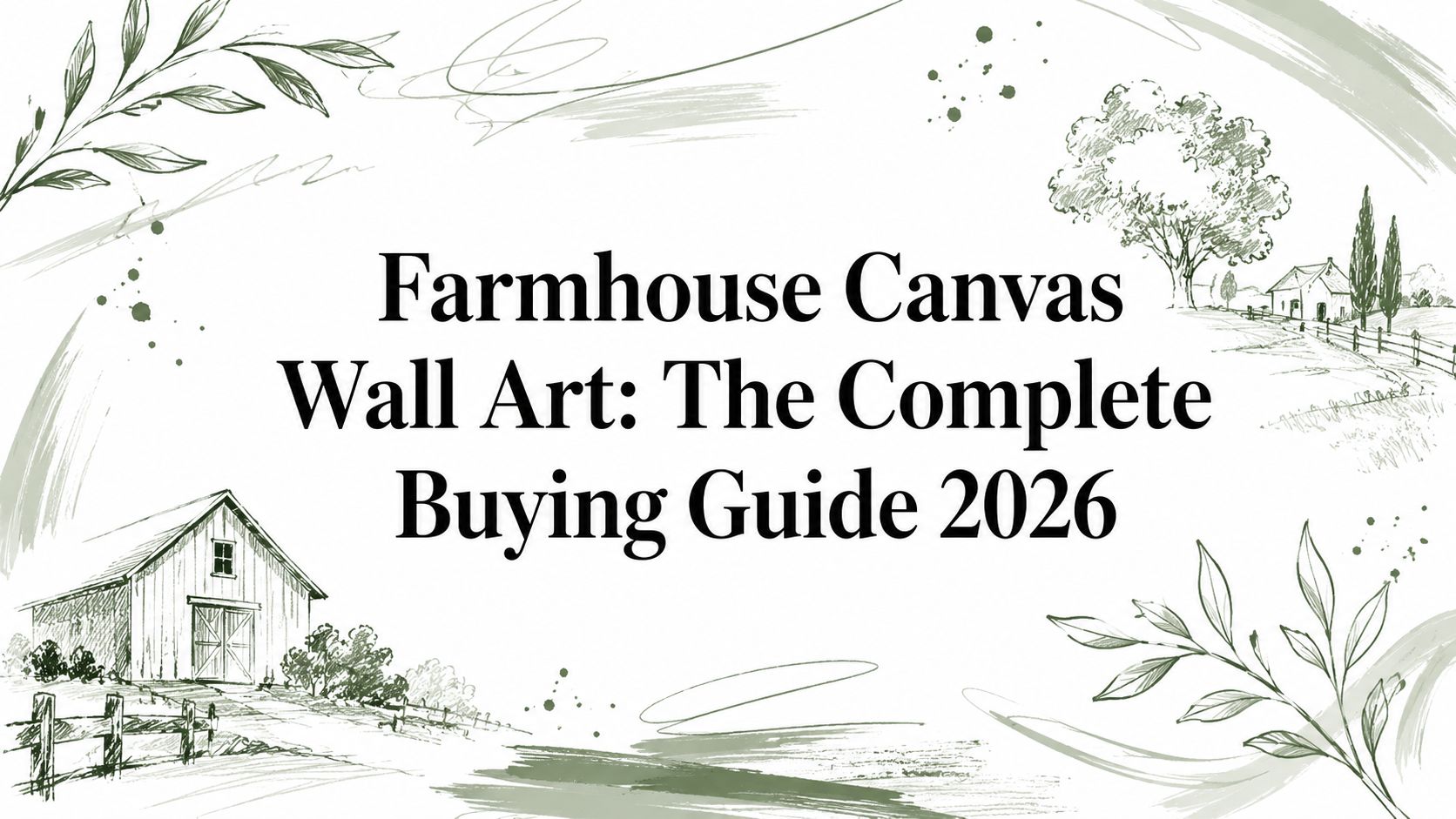 Farmhouse Canvas Wall Art: The Complete Buying Guide 2026