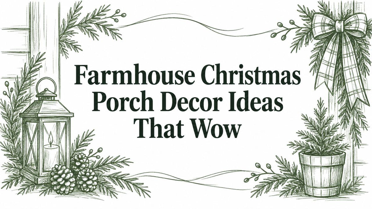 Farmhouse Christmas Porch Decor Ideas That Wow