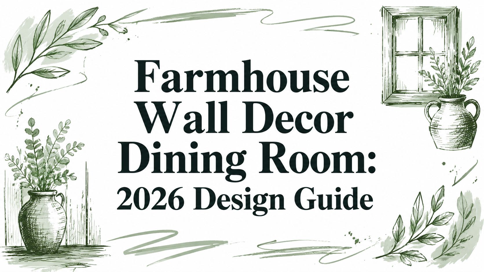 Farmhouse Wall Decor Dining Room: 2026 Design Guide