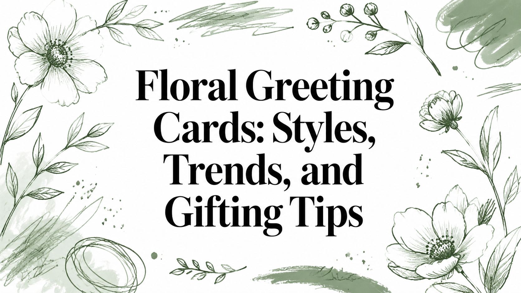 Floral Greeting Cards: Styles, Trends, and Gifting Tips