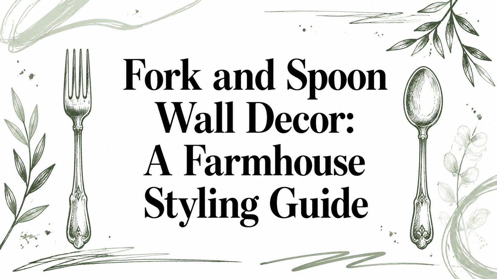 Fork and Spoon Wall Decor: A Farmhouse Styling Guide