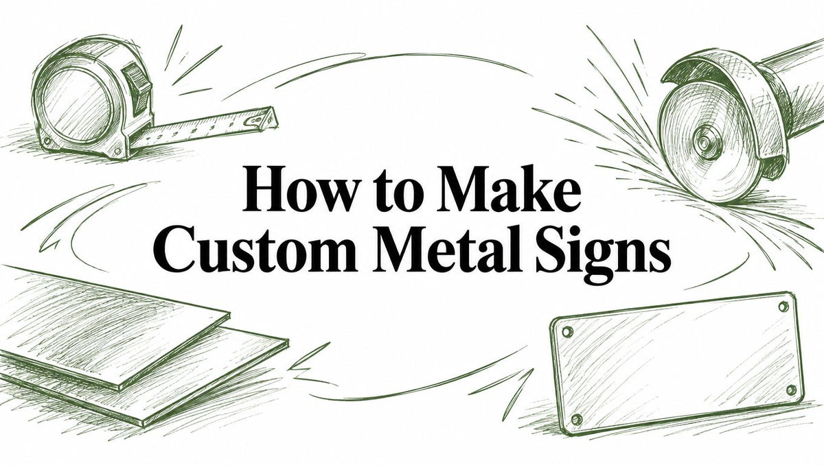 How to Make Custom Metal Signs