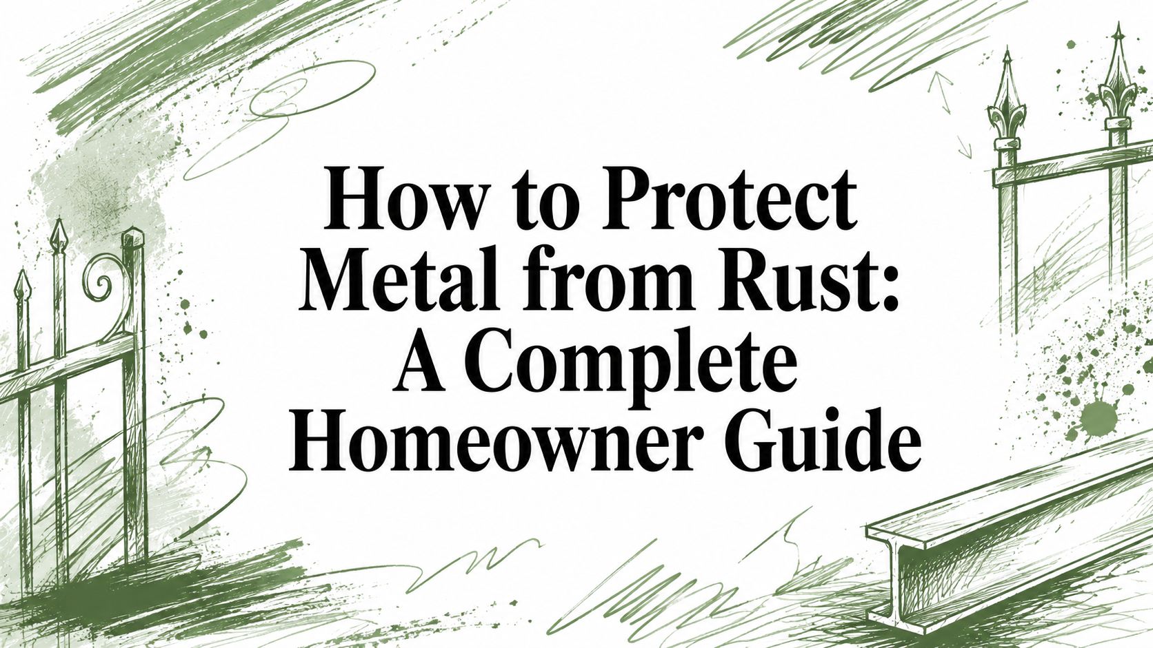 How to Protect Metal from Rust: A Complete Homeowner Guide