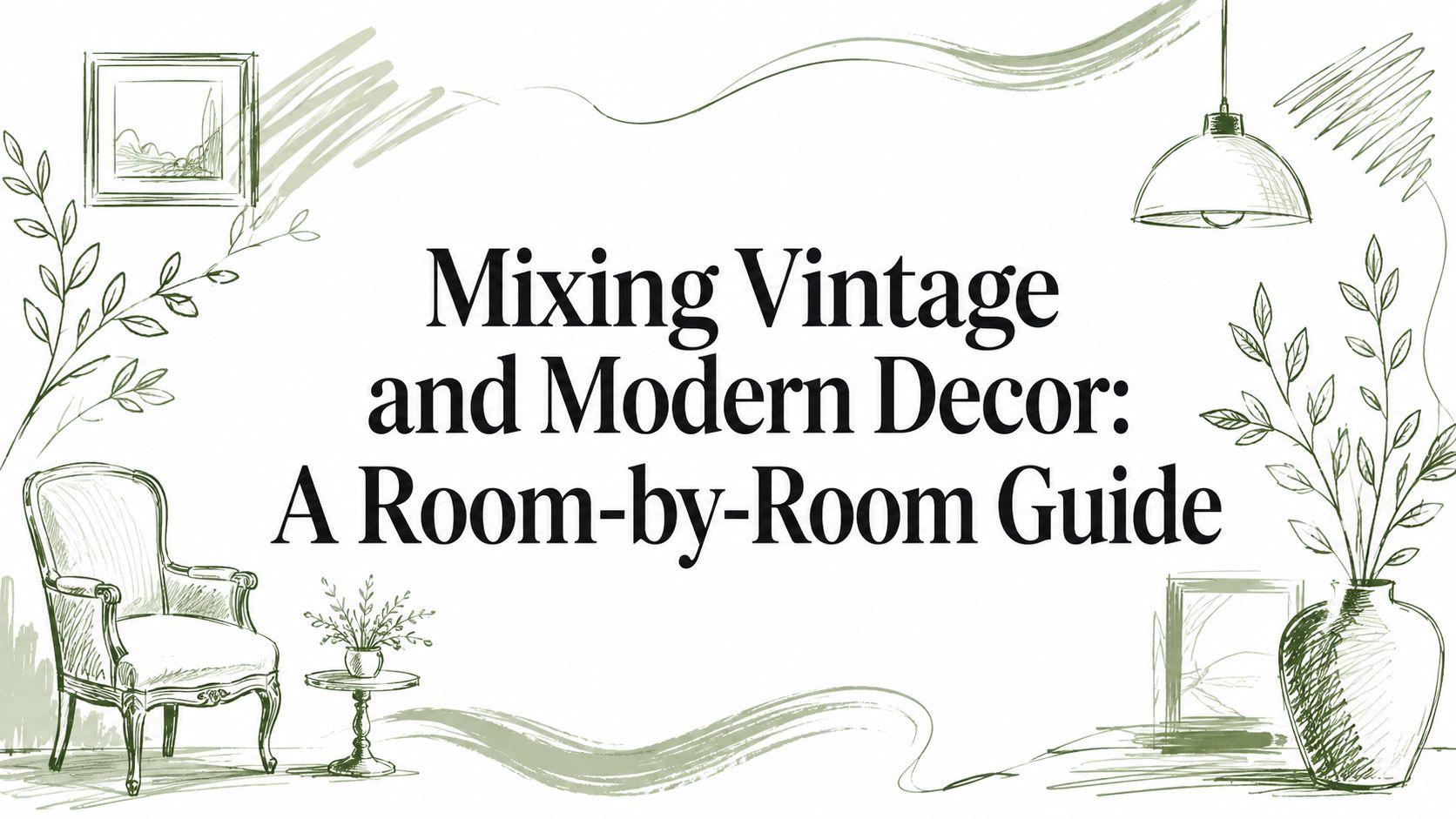 Mixing Vintage and Modern Decor: A Room-by-Room Guide
