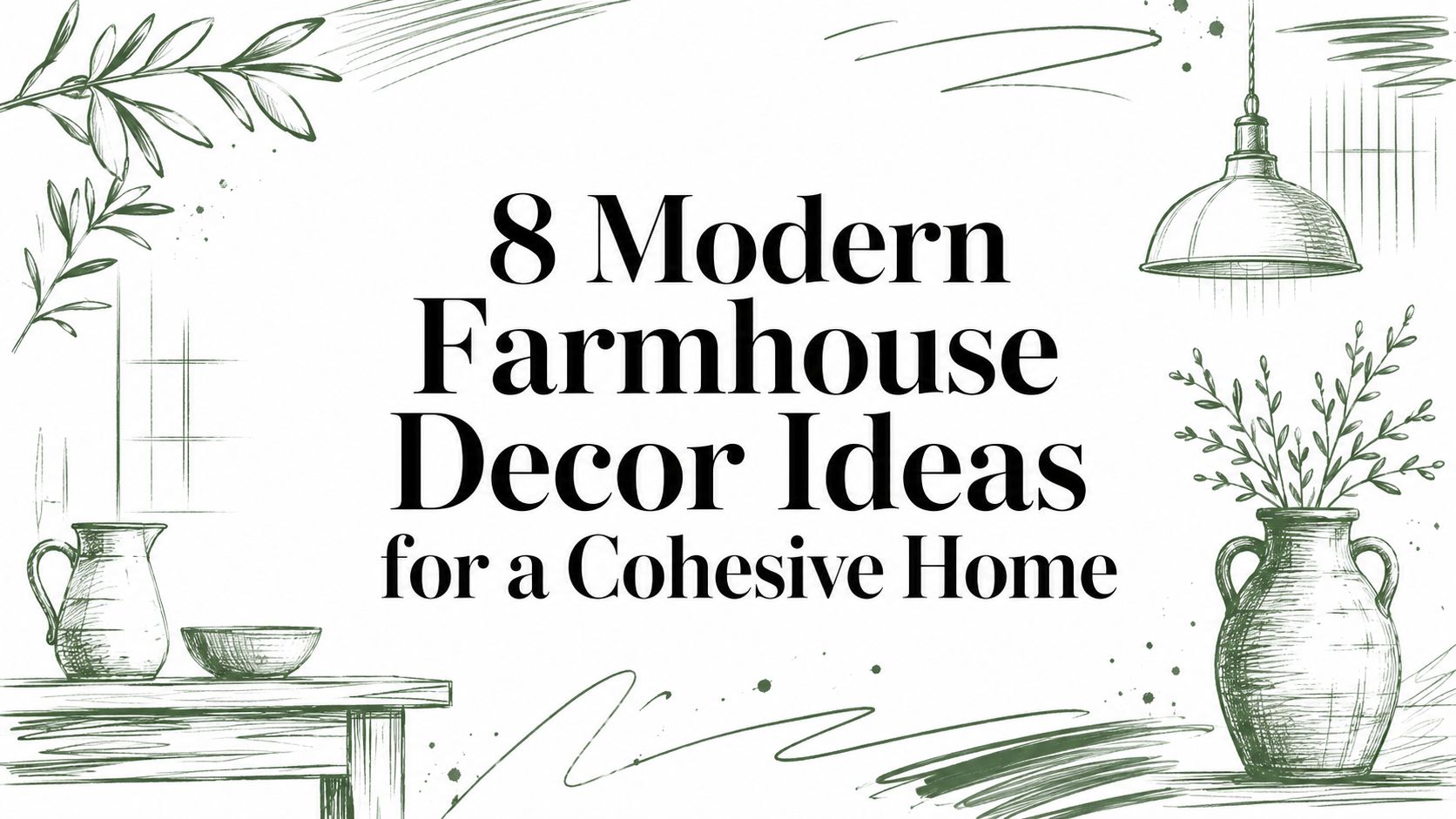 8 Modern Farmhouse Decor Ideas for a Cohesive Home
