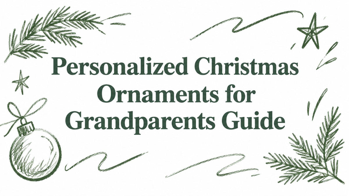 Personalized Christmas Ornaments for Grandparents Guide