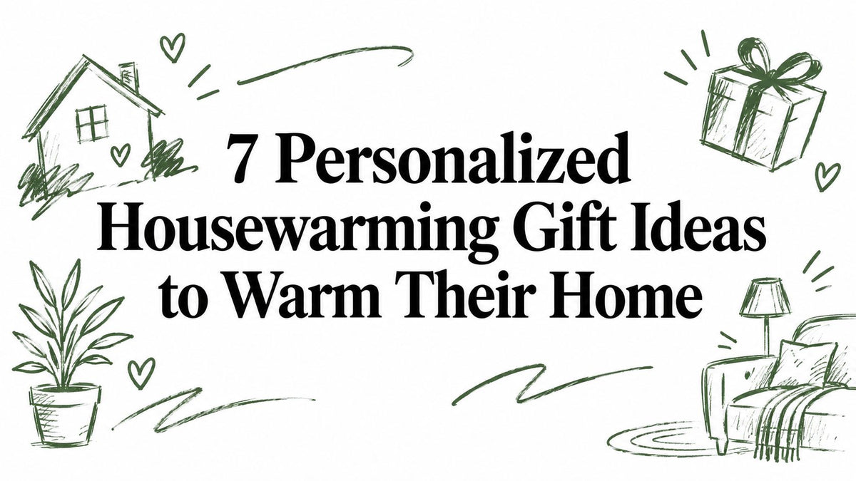 7 Personalized Housewarming Gift Ideas to Warm Their Home