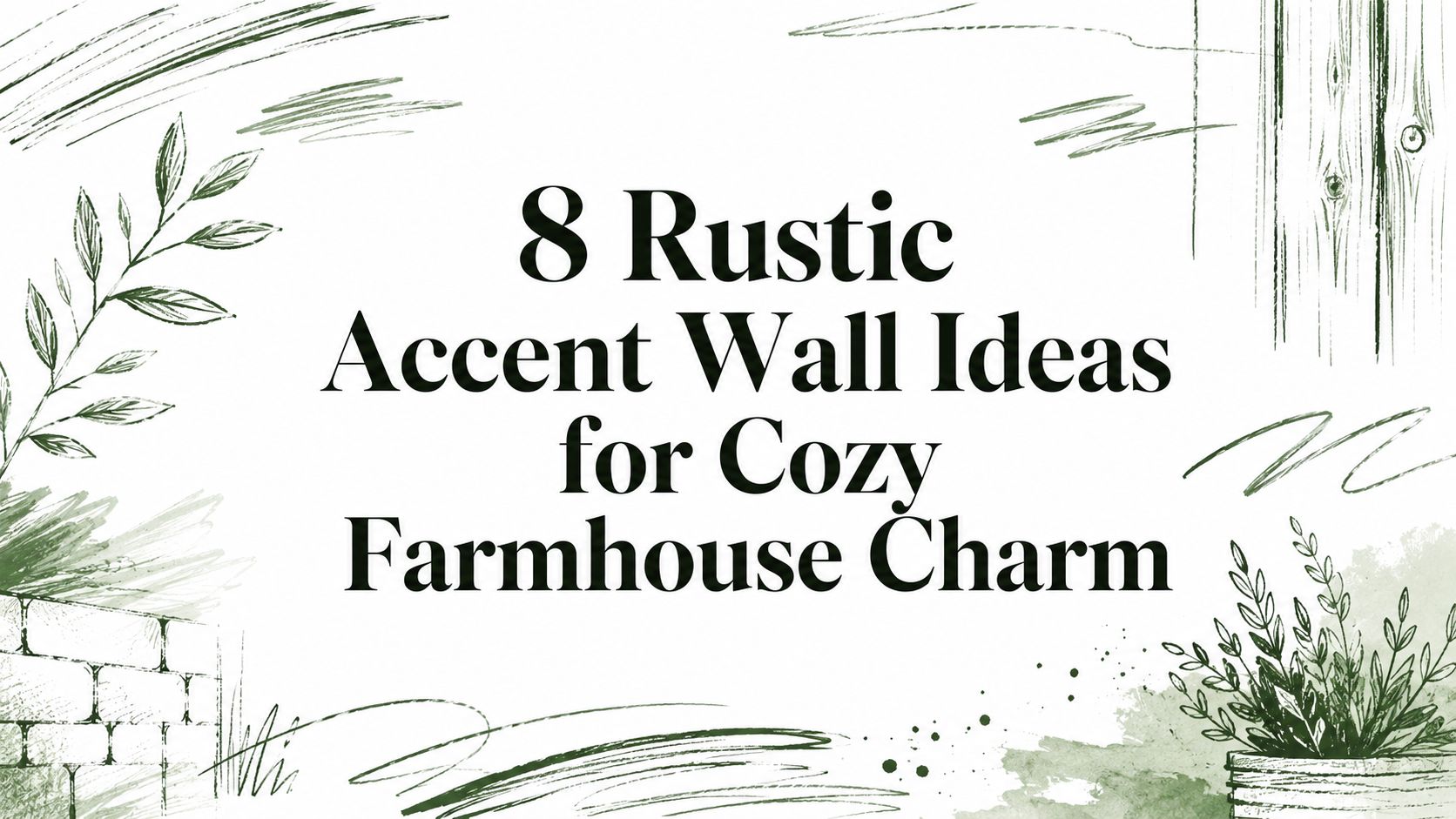8 Rustic Accent Wall Ideas for Cozy Farmhouse Charm