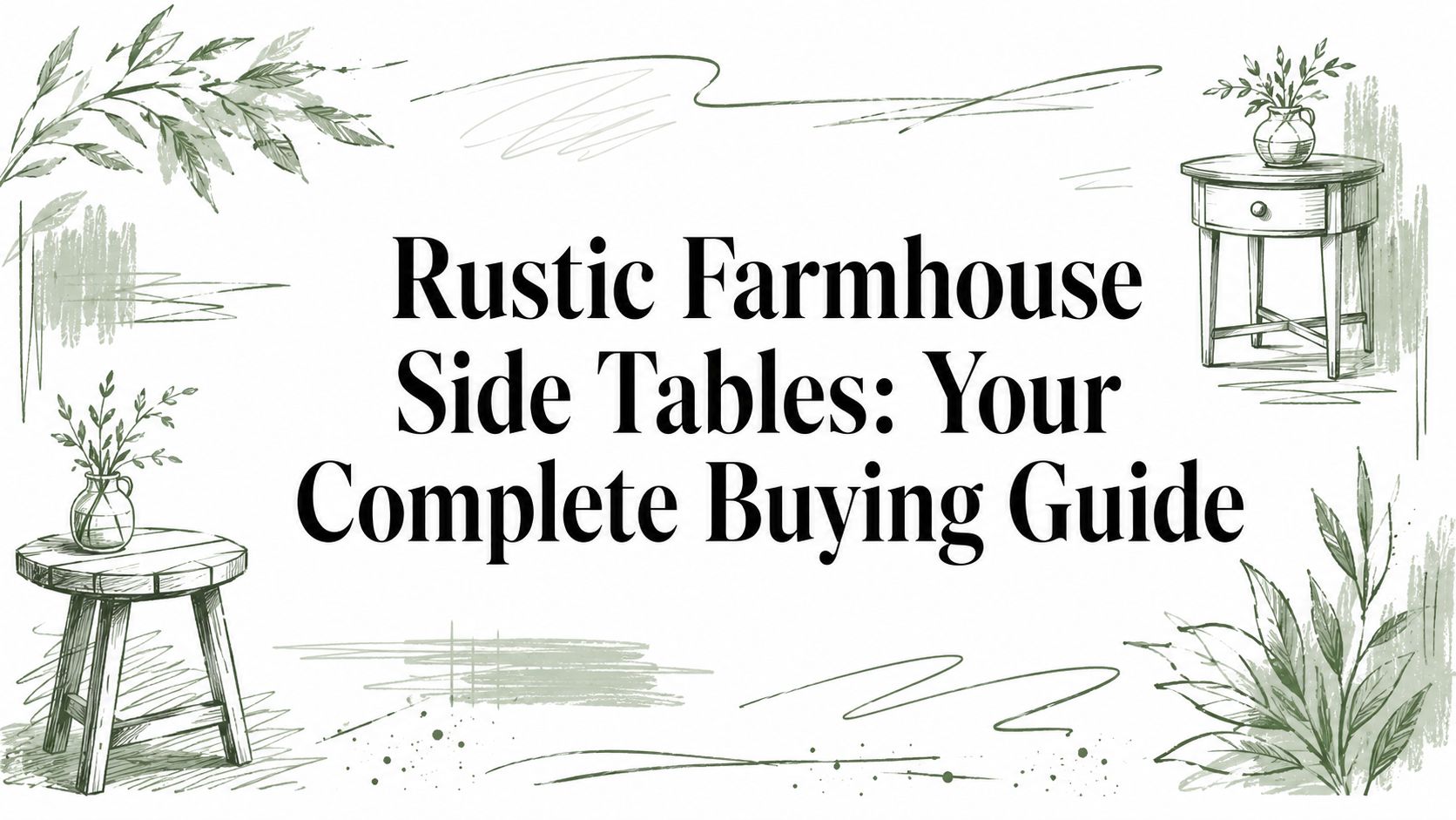Rustic Farmhouse Side Tables: Your Complete Buying Guide