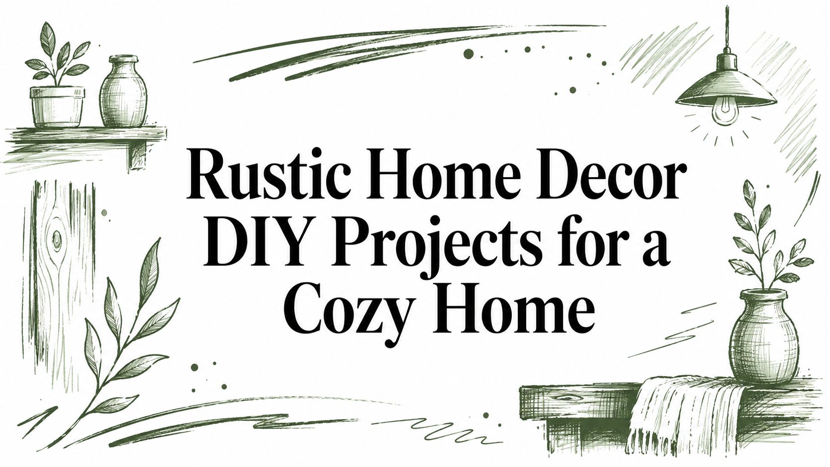 Rustic Home Decor DIY Projects for a Cozy Home