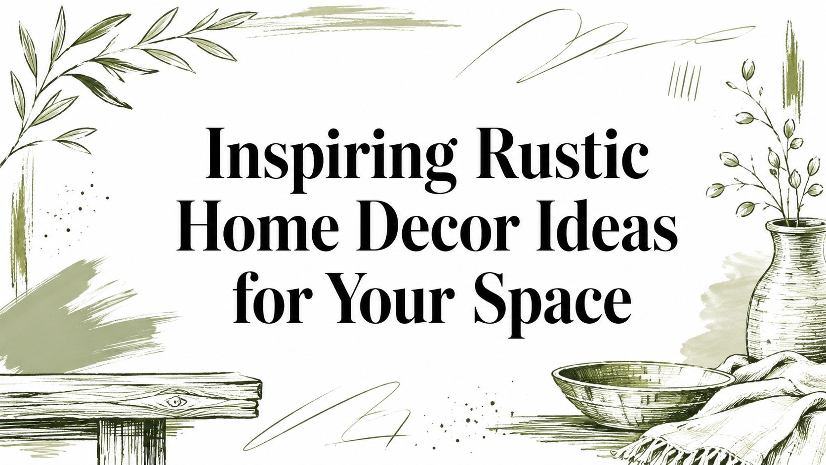 Inspiring Rustic Home Decor Ideas for Your Space