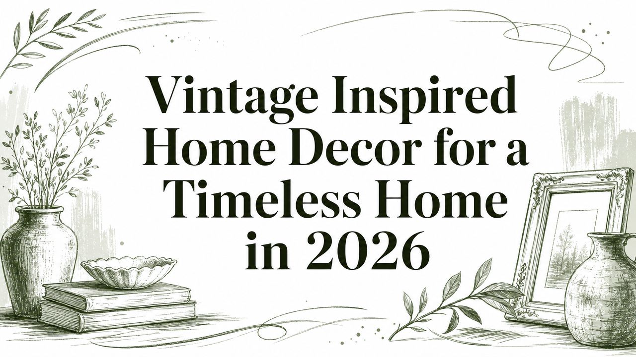 Vintage Inspired Home Decor for a Timeless Home in 2026