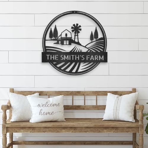 Custom Metal Farmhouse Signs - Farmhouse World