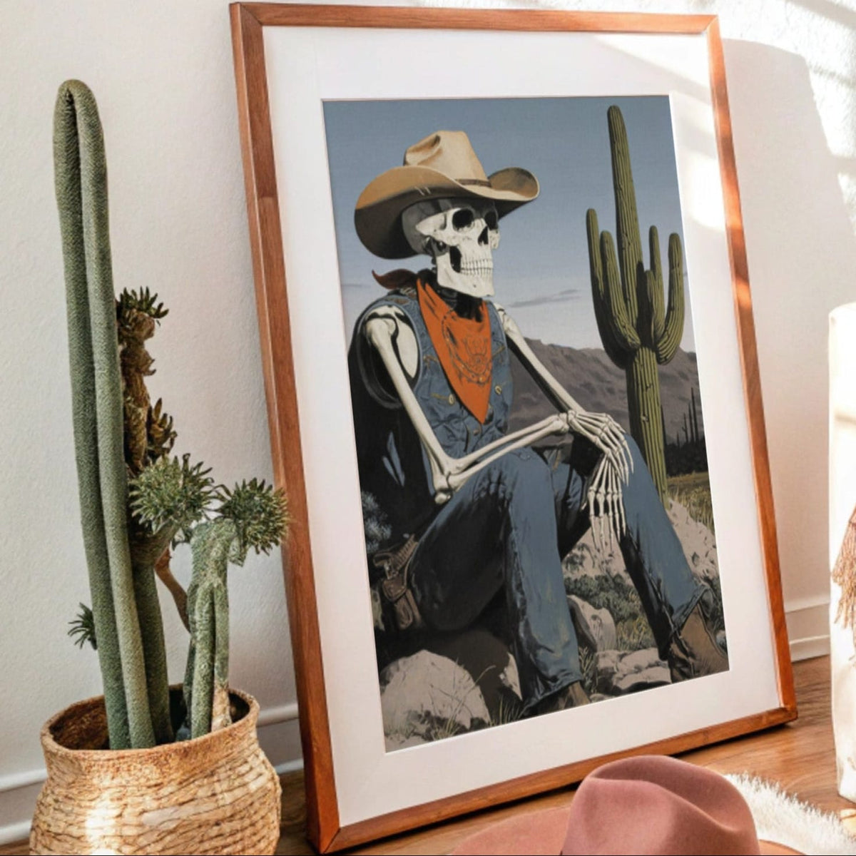 A Cowboy's Last Resting Place | Western Wall Art