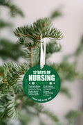 12 Days of Nursing Christmas Ornament for Nurses | Farmhouse World