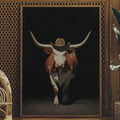 A Cowboy's Bold Companion | Western Wall Art