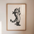 Purrpare for Trouble  |  Cowboy Cat Sheriff Print