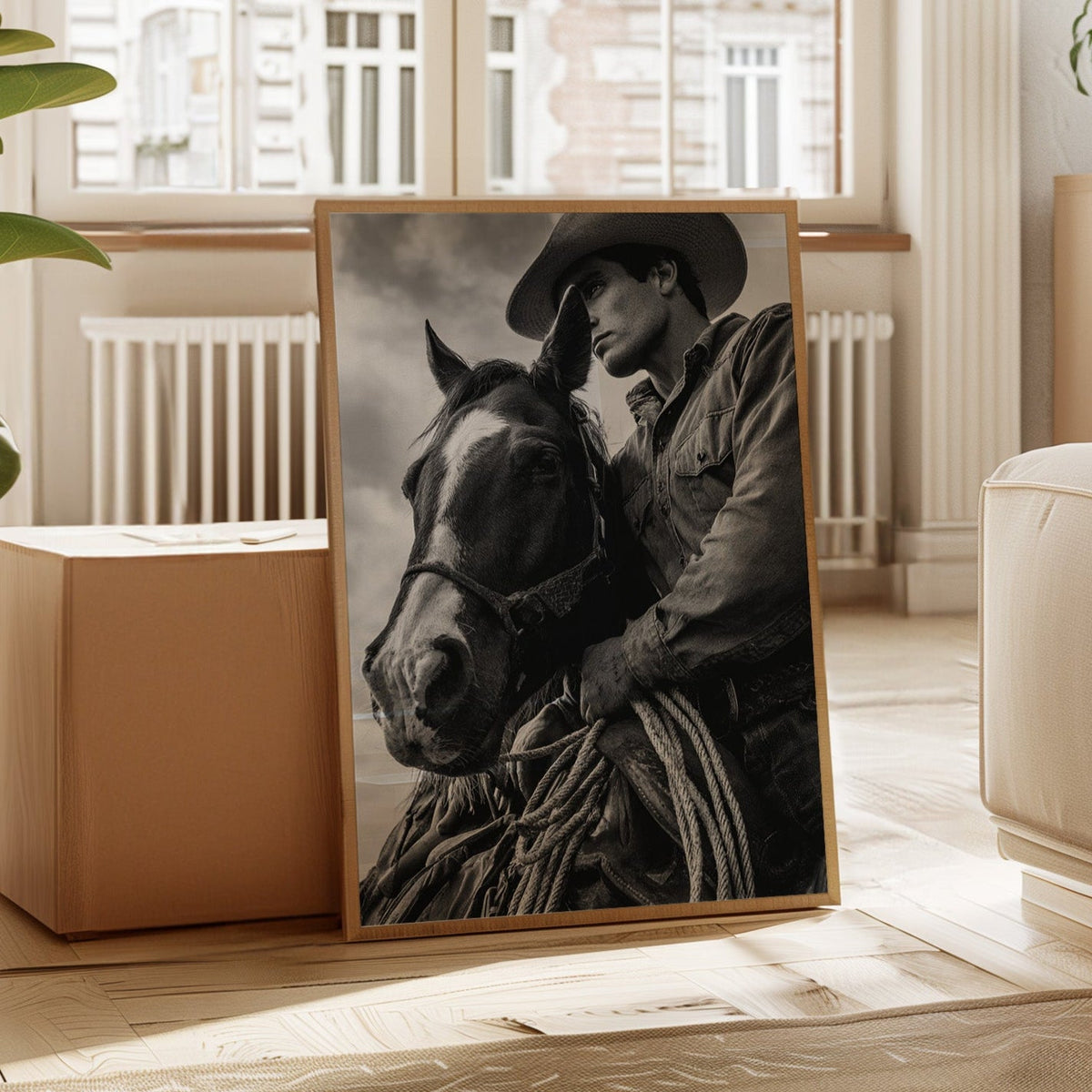 When Cowboys Whisper to Horses | Western Wall Art