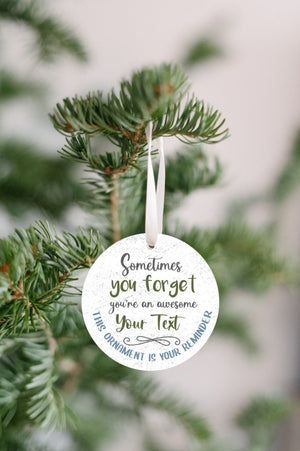 Awesome "Custom" Christmas Ornament | Farmhouse World