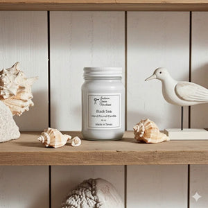 Black Sea Candle & Wax Melt | Ocean Musk & Plum | Farmhouse World